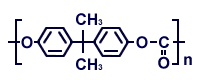 ポリカーボネート(PC)樹脂の構造式