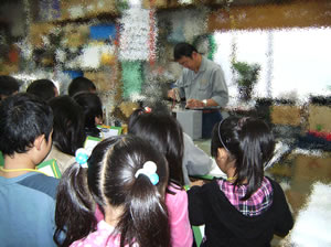 高畑小学校3年生見学2